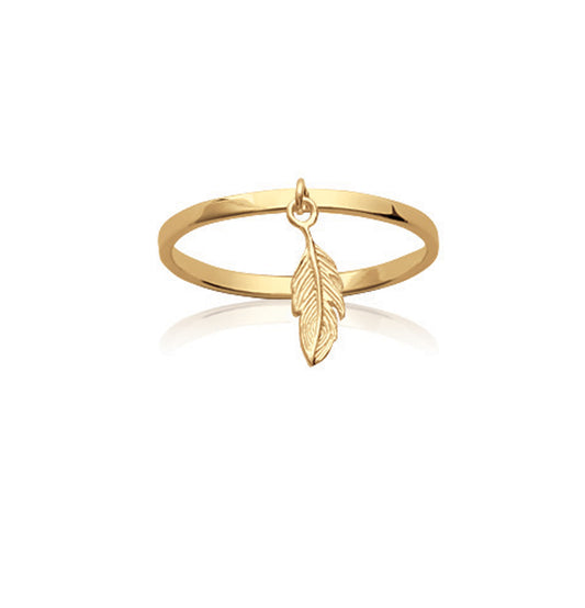 Bague PLUME PENDANTE