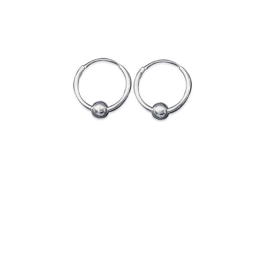 Créole Bali Boule simple Argent 925