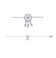 Attrape Rêve Argent 925