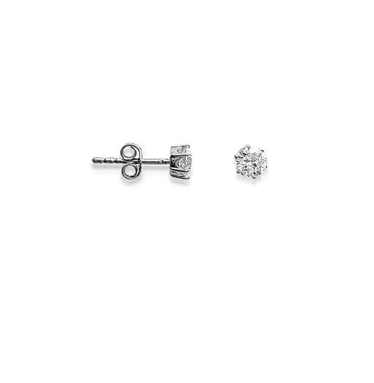 BOUCLE D'OREILLE SOLITAIRE