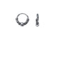 Créole Bali Boule / double torsade Argent 925
